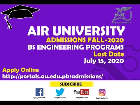 Air University - Online Admission Form