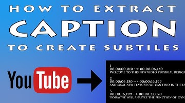 How to extract dialogues from Youtbe video to create subtitles | Part 1