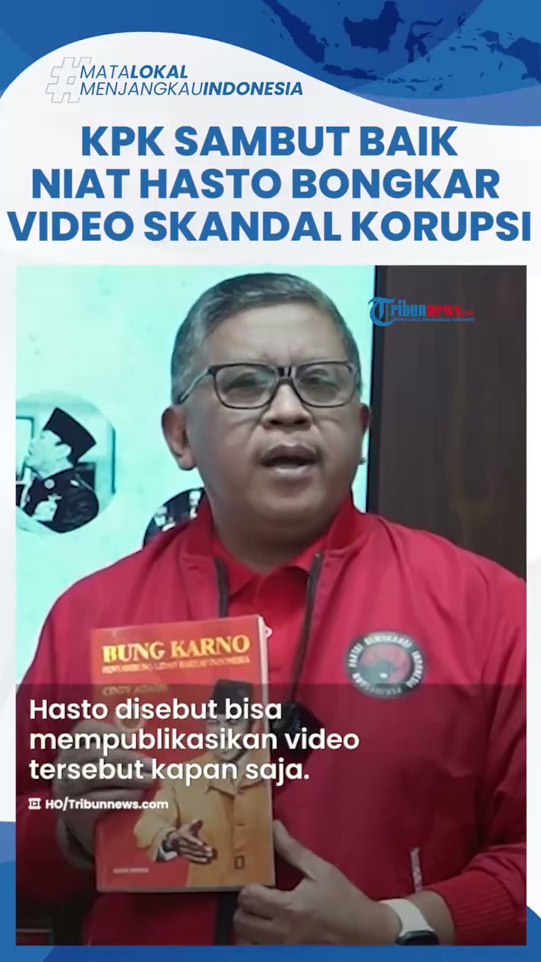 KPK Dorong Hasto Bongkar Bukti Video Skandal Korupsi Elite Politik yang Dikantongi: Laporkan Saja