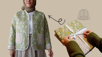 Easy Jacket for Beginners | Step-by-Step Sewing (PDF Pattern + Instructions)