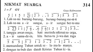 Video thumbnail of "NIKMAT SUARGA - Madah Bakti No. 314"