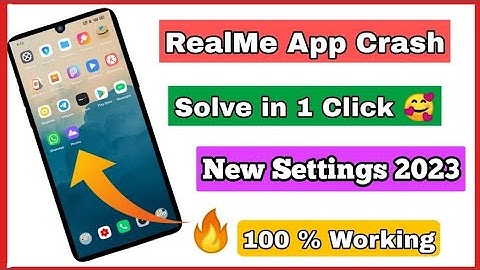 Realme App Crash Problem Solve File manager, Photos Not opening auto close fix UI 2.0 part1