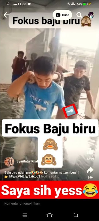 fokus baju biru Viral #shorts #viralshort