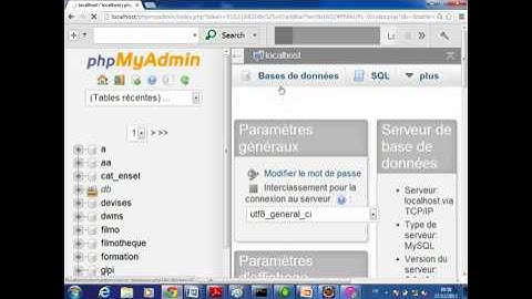 Acces aux bases de donnees JDBC Java, MYSQL, ORM Filière d
