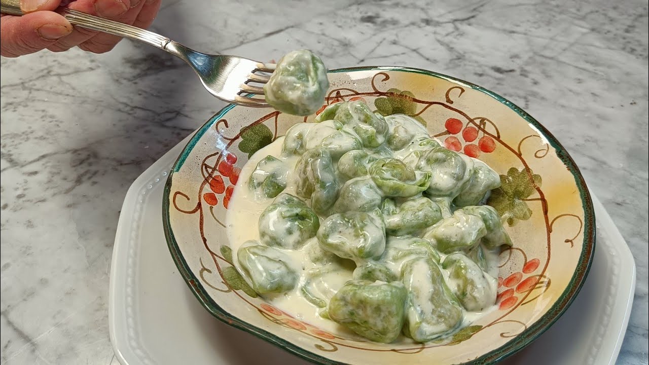 Tortellini ??? No, Smeraldini alla panna.