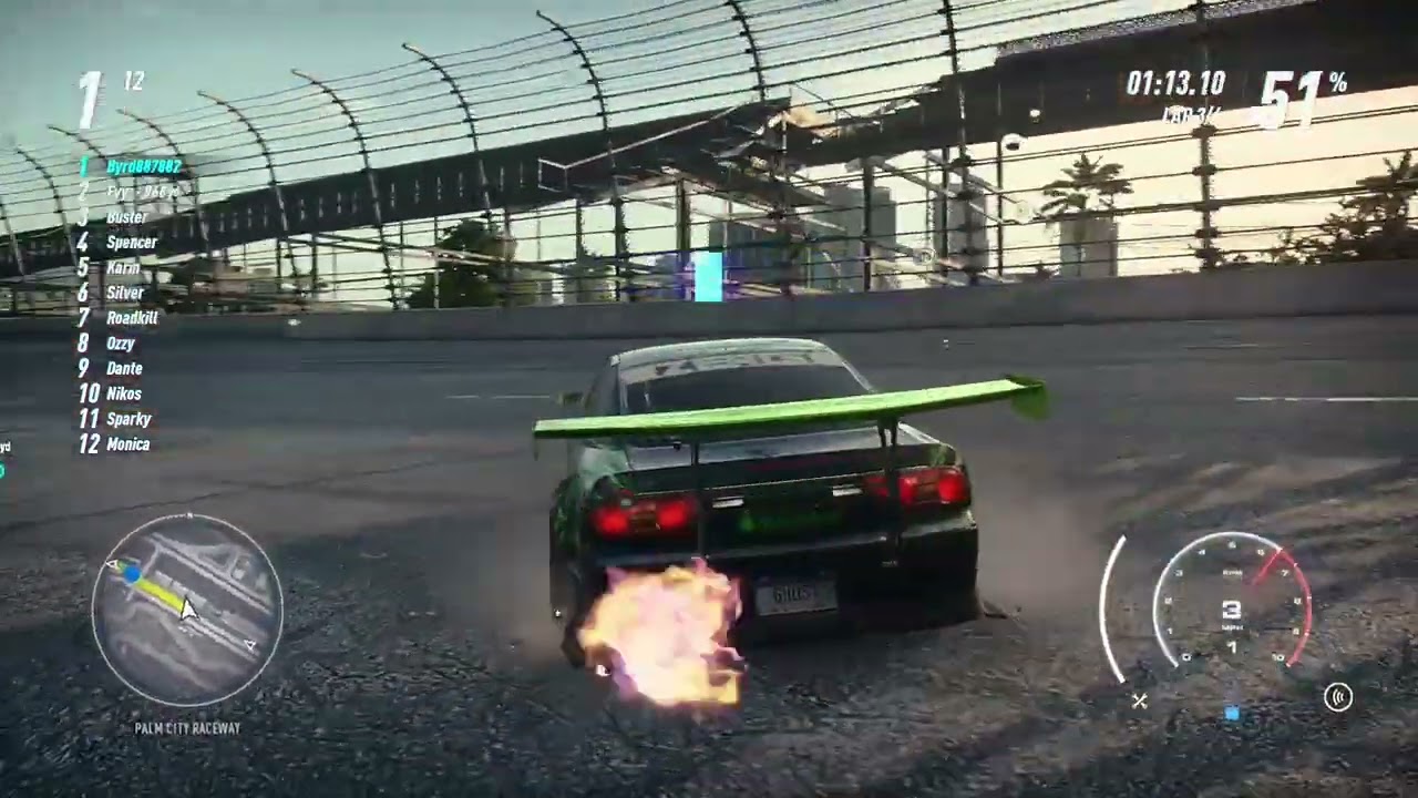 NFS Heat on the track #fun #xbox #nfsheat (I don’t own the rights)