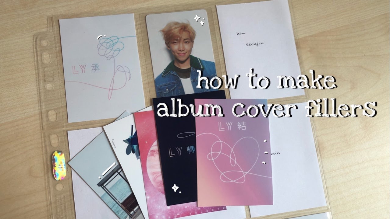 How To Turn Your Kpop Album Into A Photocard Binder