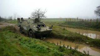 Brdm-2 Off Road On A Knife Edge