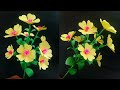 Flores De Papel - Como Hacer Hermosas Flores De Papel - How To Make Beautiful Flower With Paper