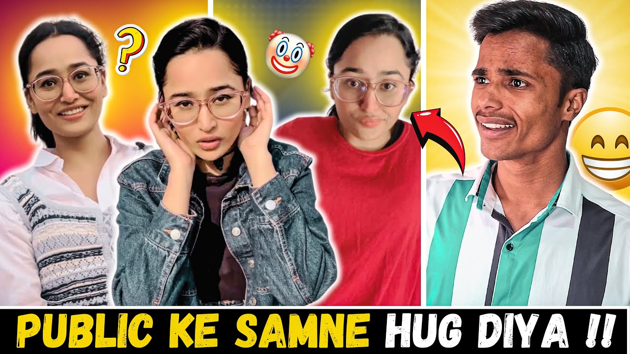 Public Ke Samne Hug Diya : Kajal Panday Roast !! - YouTube