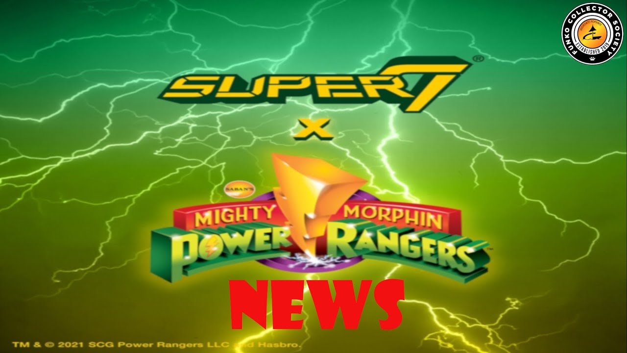 SUPER 7 x MMPR NEWS!!