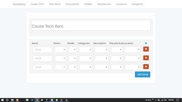 【Laravel 5 4 Vuejs 2 Inventory】  hotkey shortcut to add and delete rows