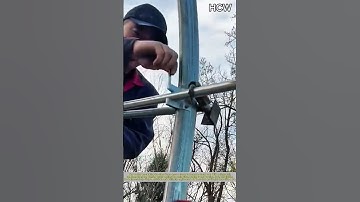 Homemade Clamp Tool That Aligns Steel Pipes Perfectly.