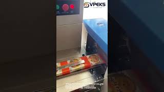 cake flow pack wrapping machine debugging