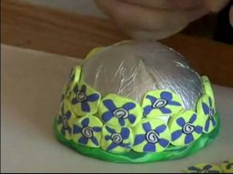 How to Make Polymer Clay Bowls : How to Add Cane Decorations for Your