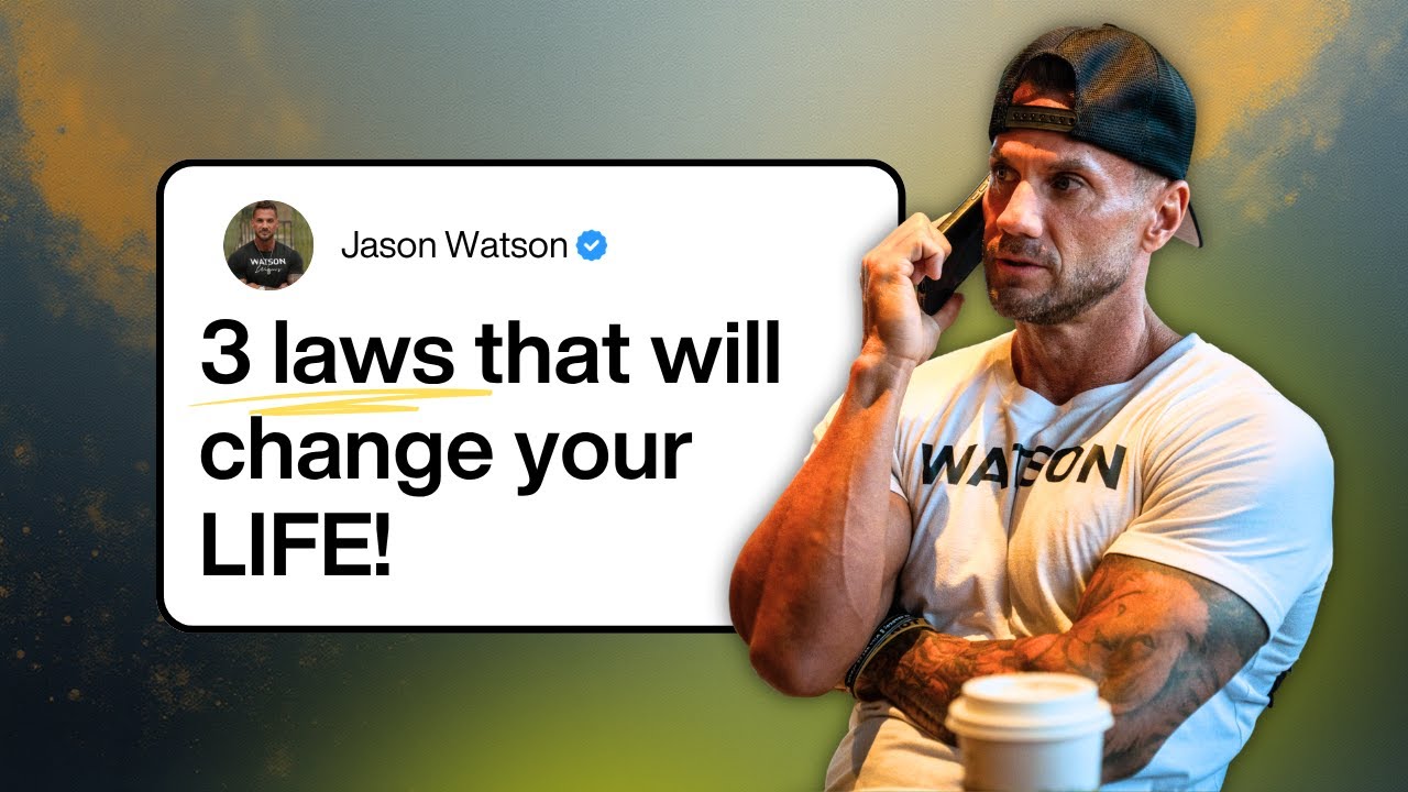 3 Laws EVERY Man Must Learn to Transform His Life