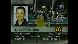 2001 ODI Australia vs West Indies Game 1