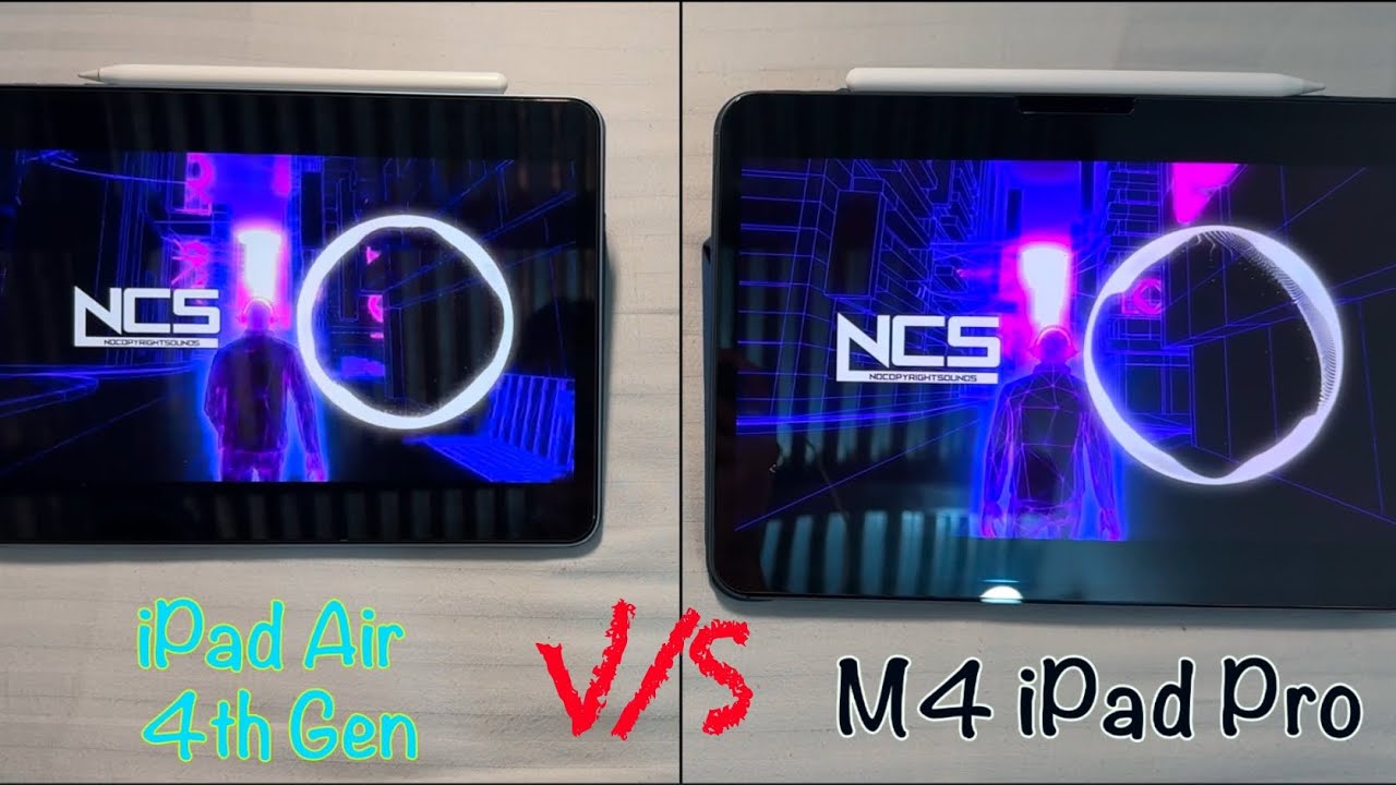 iPad Air V/S M4 iPad Pro Speaker Comparison