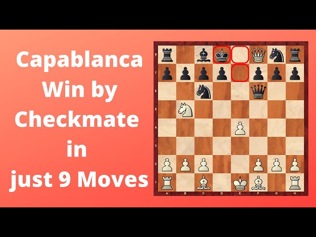 This Chess Game Ended in 9 Moves! #Chess #ChessTok #ChessTrap