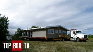 Can This House Be Moved In One Piece?  Cabin Truckers S2E1  Midnight Mud Race