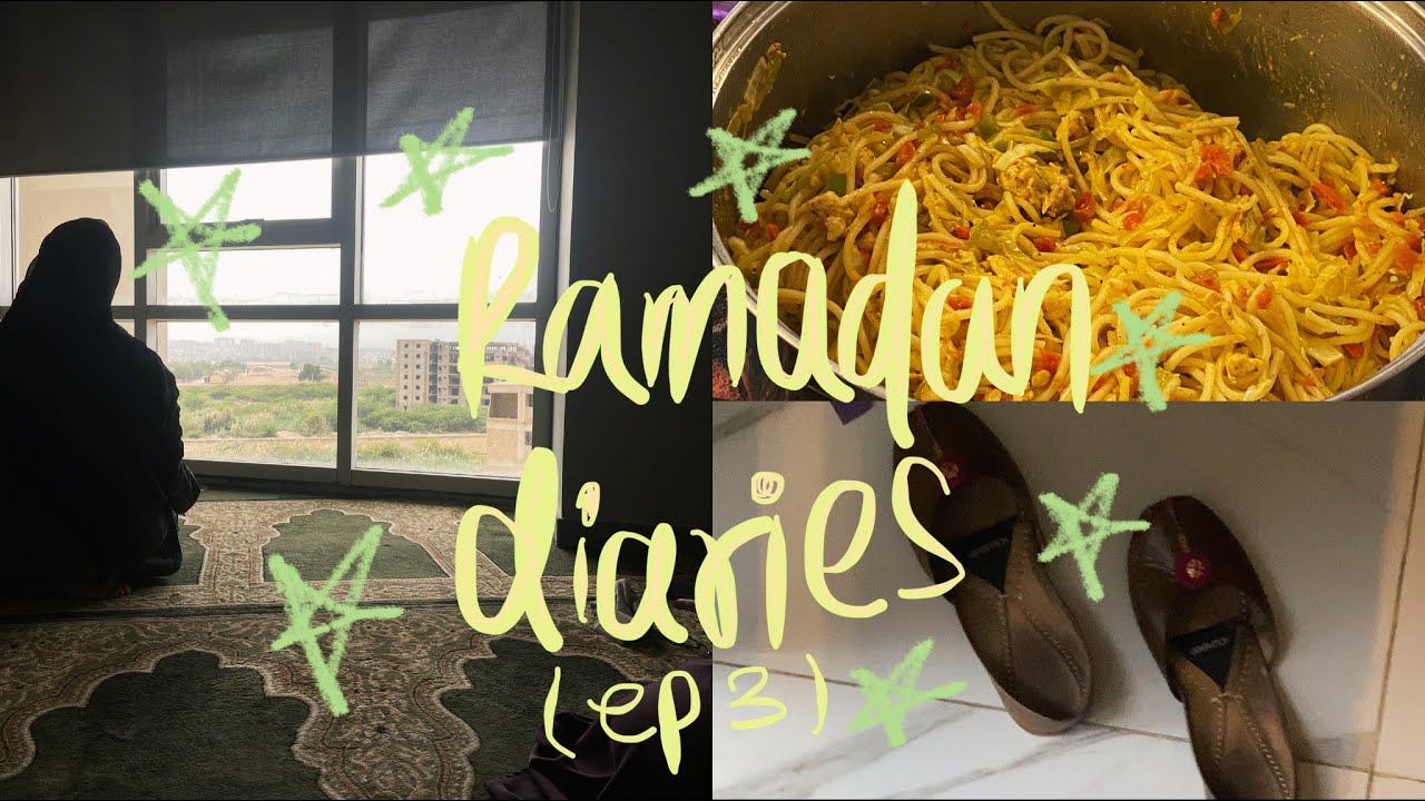 Ramadan diaries ep 3 𐙚˙⋆.˚ ᡣ𐭩 | yapping , studying, friends, iftaar etc