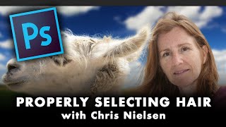 PS - Chapter 5 - Selecting Hair with the SELECT & MASK Feature in Photoshop