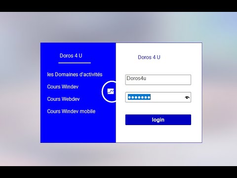 Windev cours 20 : Gestion Login | Windev Design