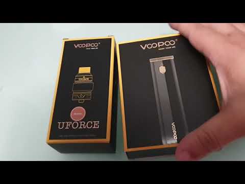 Voopoo caliber 110w  unboxing
