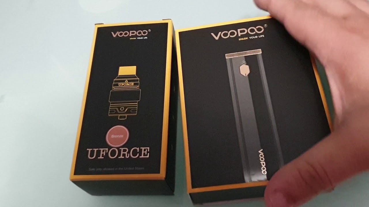 Voopoo caliber 110w  unboxing