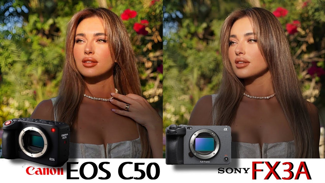 Canon EOS C50 VS Sony FX3A | Camera Test 