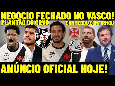 VASCO BREAKING NEWS! DEAL CLOSED AT CRVG! OFFICIAL ANNOUNCEMENT! CONMEBOL CONFIRMED EVERYTHING! N...