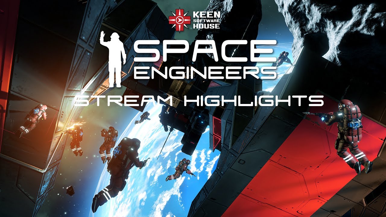 Getting A Base And The Start Of A Ship Space Engineers Stream Highlights YouTube
