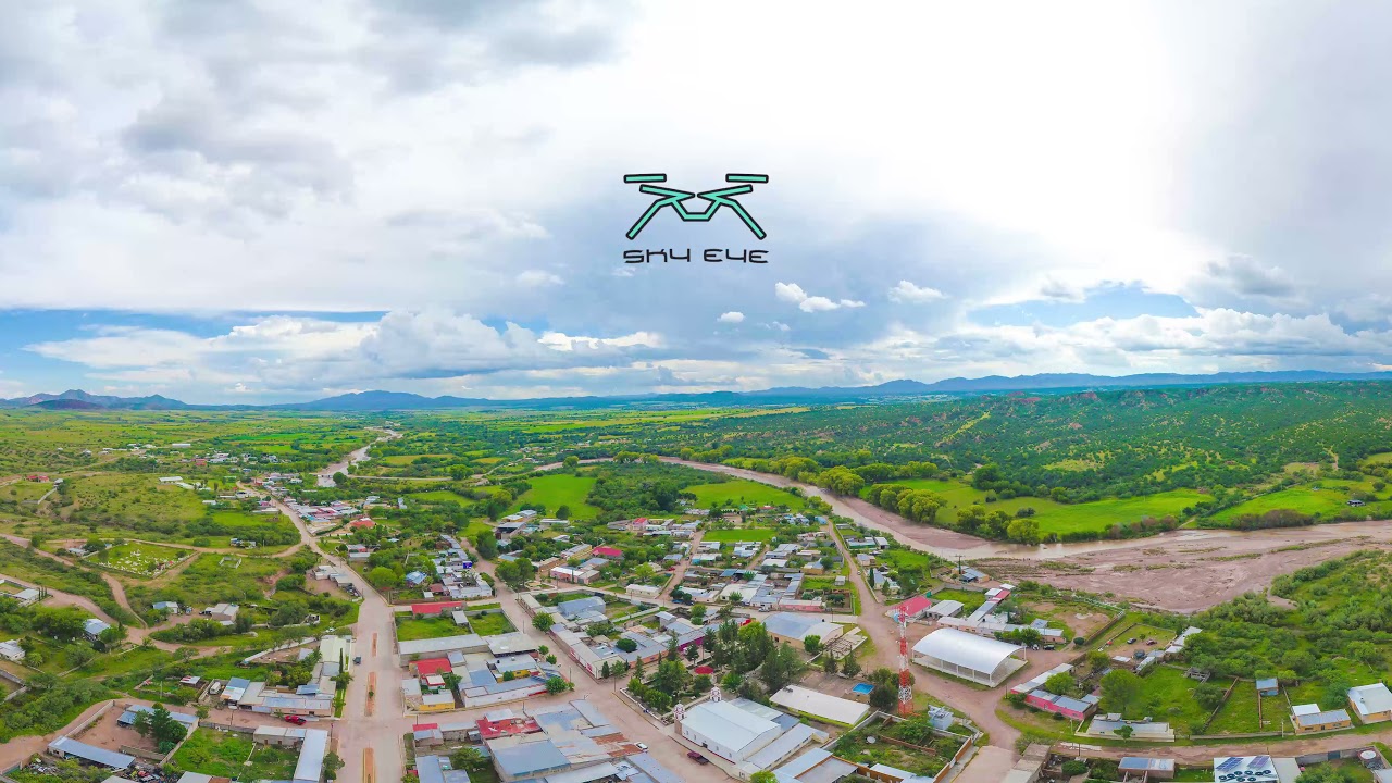 La Paz, Gran Morelos, Chihuahua. Foto Panoramica Aérea 360°. YouTube