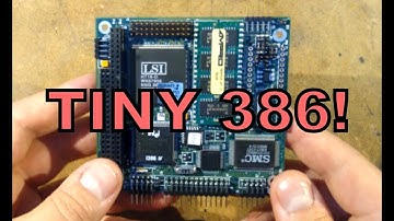 DOS Games On A Tiny Industrial Motherboard