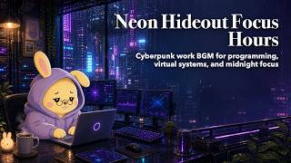 【作業用BGM】Neon Hideout Focus Hours screenshot 3