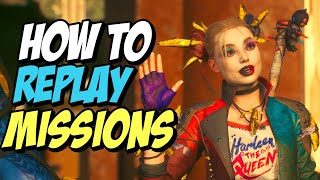 How to Replay Missions in Suicide Squad: Kill Justice League