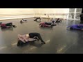 Contemporary dance training at Folkwangdance Studio
