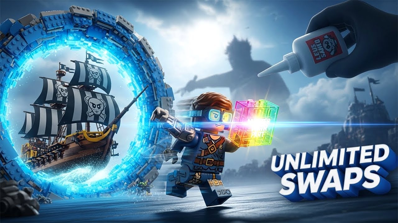 THE CHRONO-BUILDER: He Can Swap Any LEGO Part! 🧱