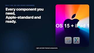 iOS 15 &amp; iPadOS 15 Widget Library &amp; Templates for Axure RP — 20 Pages