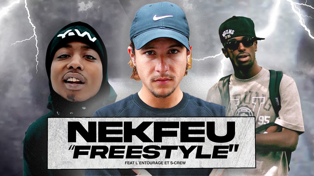 NEKFEU en freestyle avec la présence de Guizmo, Alpha Wann, S-CREW...
