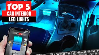 Best LED Lights for Car Interior 2025 - Best Bluetooth LED Lights Kit!