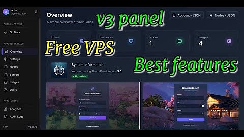 How to install Draco v3 Panel and Free VPS