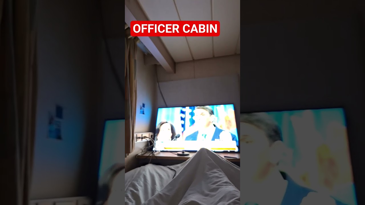 CREWMEMBER OR OFFICER CABIN INSIDE TOUR 🤔 #cruiseship #hiro #cruisetour #automobile #comedy #crew