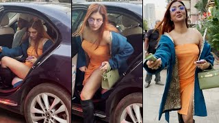 Khushi Mukherjee Spotted Tredning In The City Ms Shorts