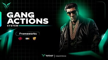 FiveM Script | Gang System  [ESX/QBCore] 🤘🏽🔪
