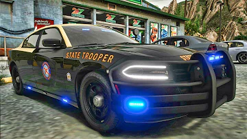 Playing GTA 5 As A POLICE OFFICER Gang Unit Patrol| GTA 5 Lspdfr Mod|