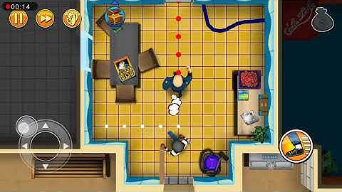 Robbery Bob chapter 4 level 15  Super hard level 😱😱 । Perfect walkthrough 💪💪 । Three stars ⭐⭐⭐