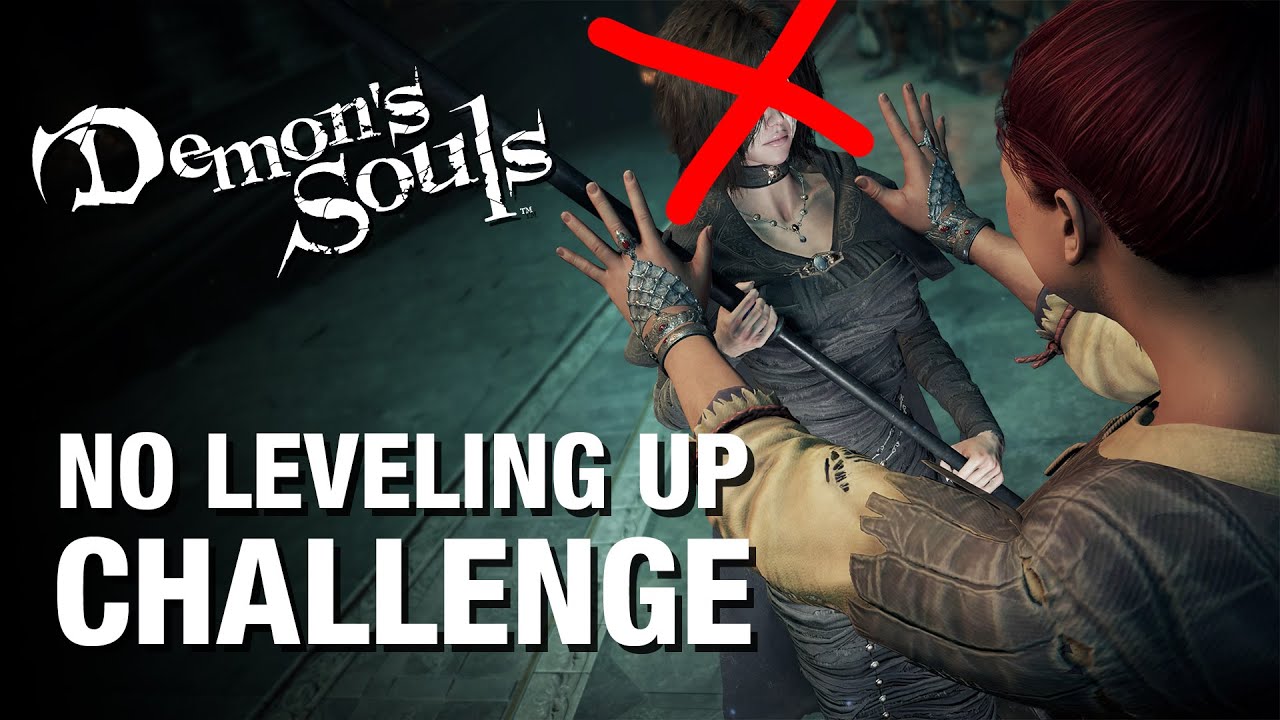 Demon's Souls No Level Up Challenge (SL1) All Bosses | PS5