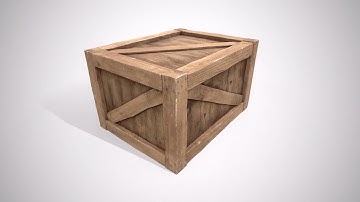 The Wooden Box a 3D Model