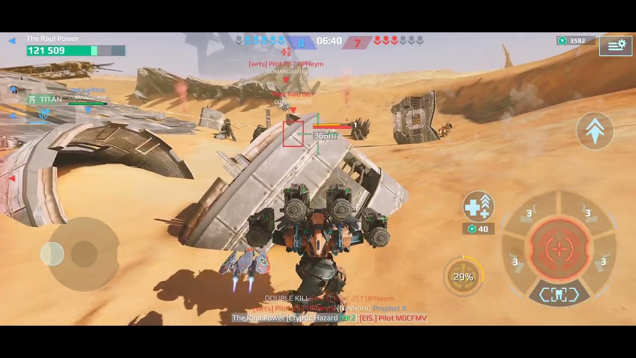 Wr Batalla de Robots Full Media distancia 